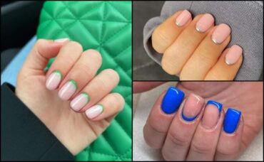 Ideas para hacerte un manicure francés 'al revés'