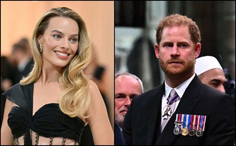 La vez que Margot Robbie se burló de Harry frente a William y Kate