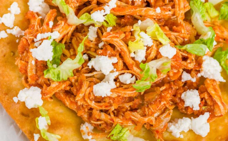 Cuántas calorías tienen tus tostadas de pata y tinga