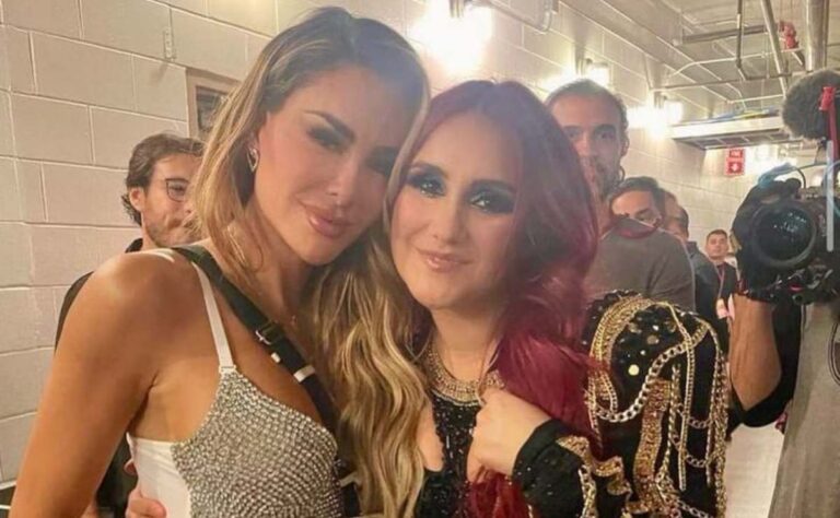 Dulce María y Ninel Conde se reencuentran en concierto de RBD