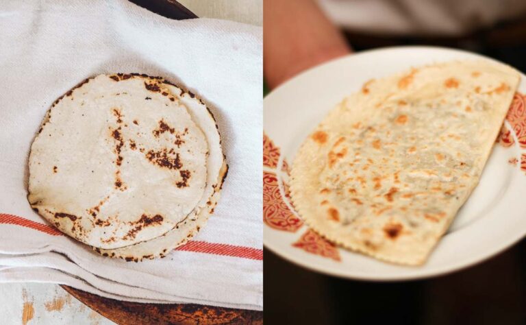 ¿Qué es más saludable, una tortilla de maíz o de harina?