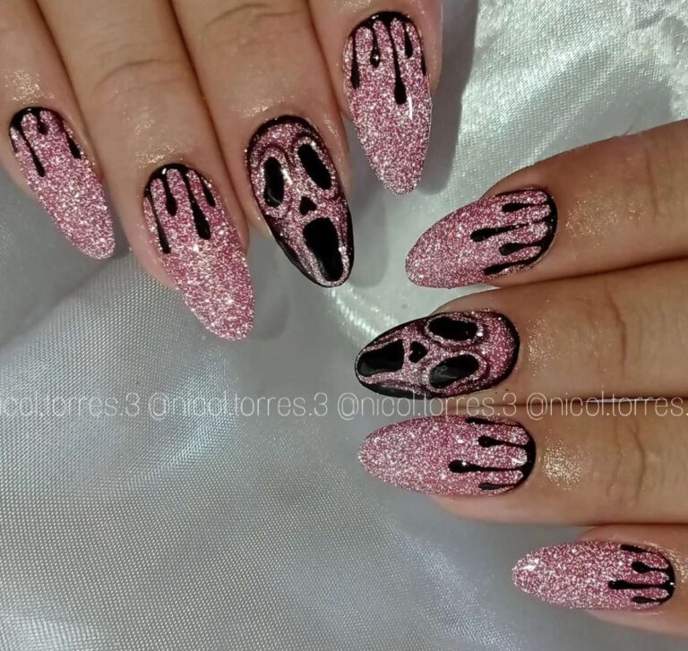 7 diseños de uñas cortas para llevar el Halloween en tu look