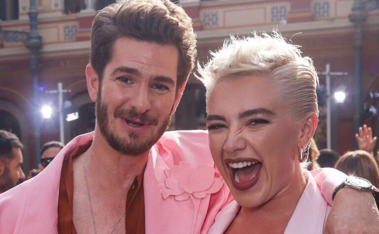 ¿Nuevo ship? Florence Pugh y Andrew Garfield coordinan outfits