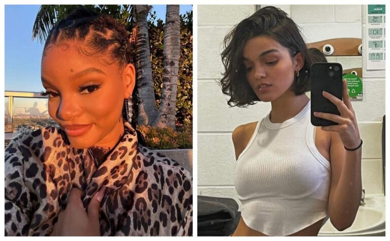 Halle Bailey y Rachel Zegler dicen cómo lidian con los fans tóxicos