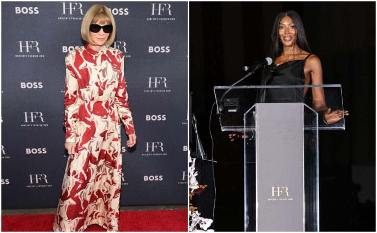 El conflicto entre Anna Wintour y Naomi Campbell en fashion show de Nueva York