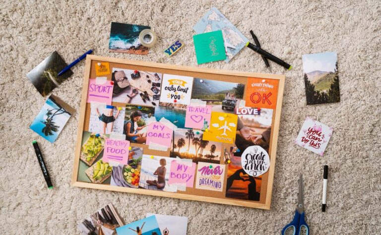 Cómo hacer tu vision board, en 5 pasos