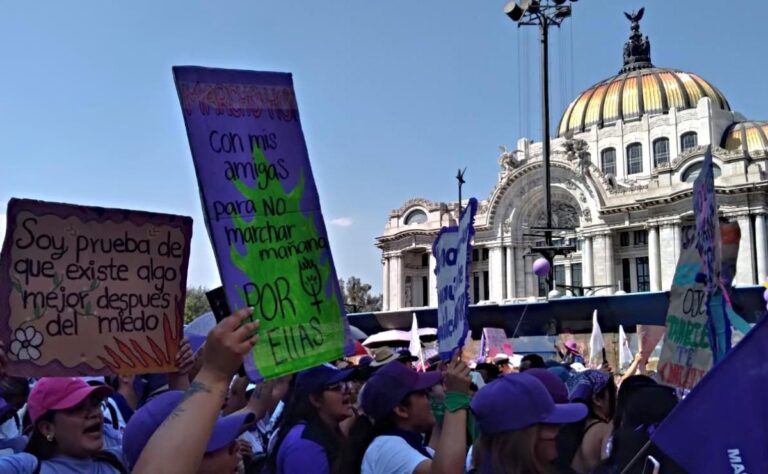 Crónica del 8M: así vivimos la marcha en CDMX